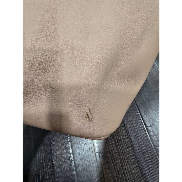 ALLSAINTS Captain Tote N/S Leather Nude Pink Large with Pouch - Picture 13 of 16